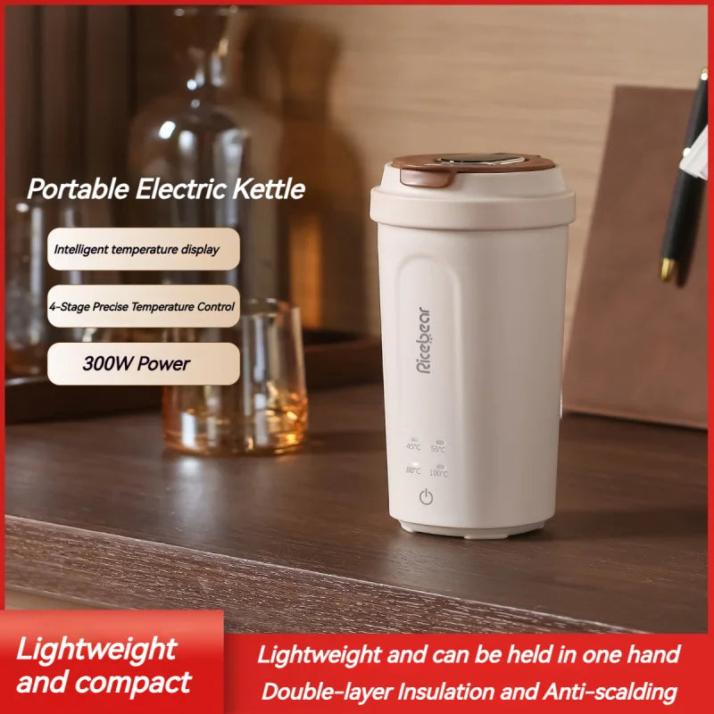 SipCrafted Portable Electric Kettle Cup – 1L