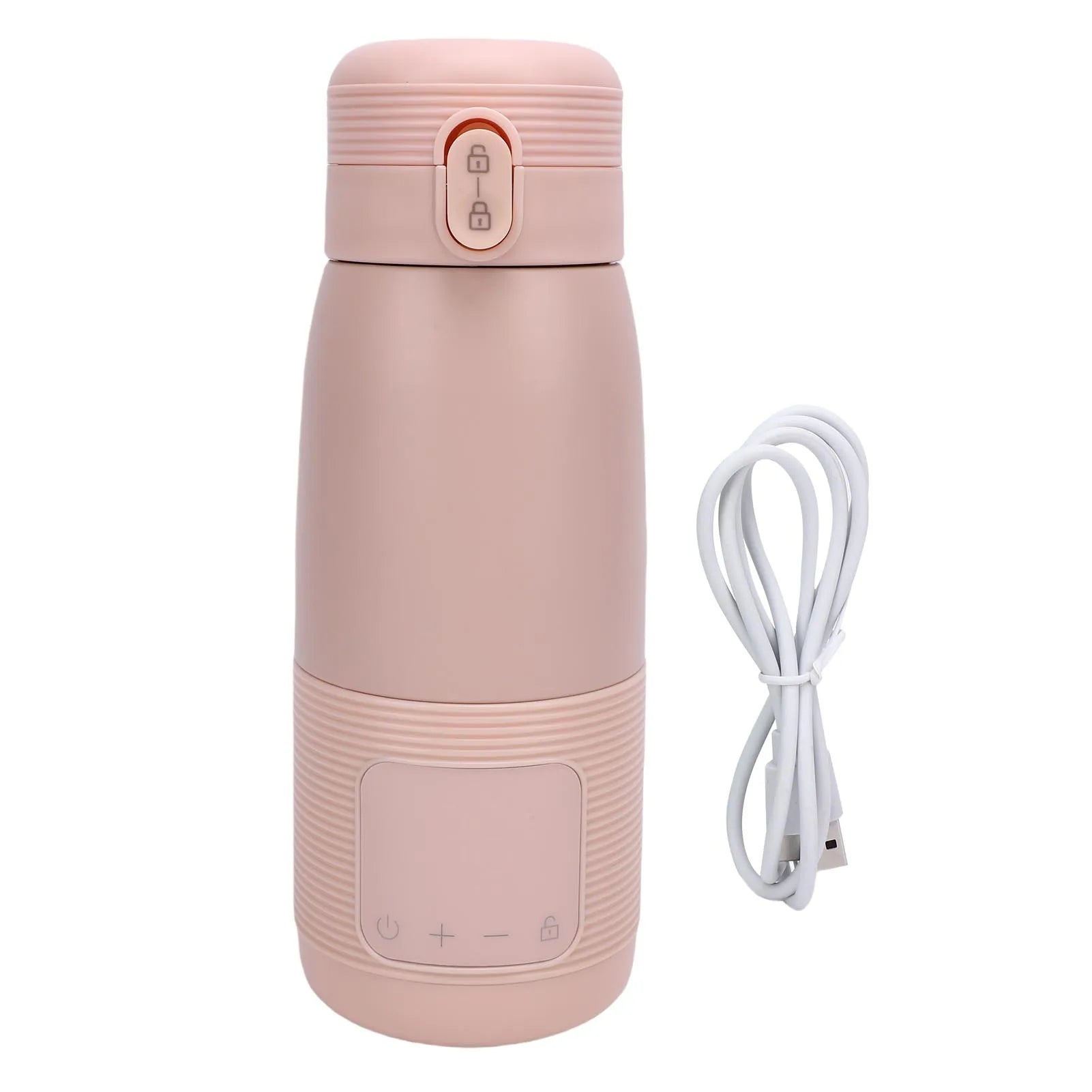 SipCrafted Portable Rechargeable Bottle Warmer – 37–55°C