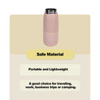 SipCrafted Portable Rechargeable Bottle Warmer – 37–55°C