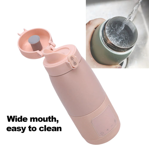 SipCrafted Portable Rechargeable Bottle Warmer – 37–55°C